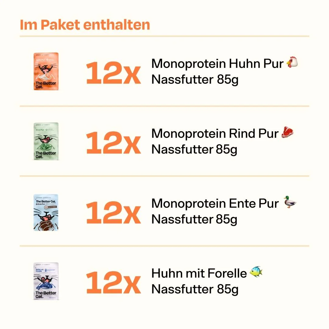 Nass Super Sparpaket Sparplan (Huhn + Ente + Rind + Forelle) - Image 2