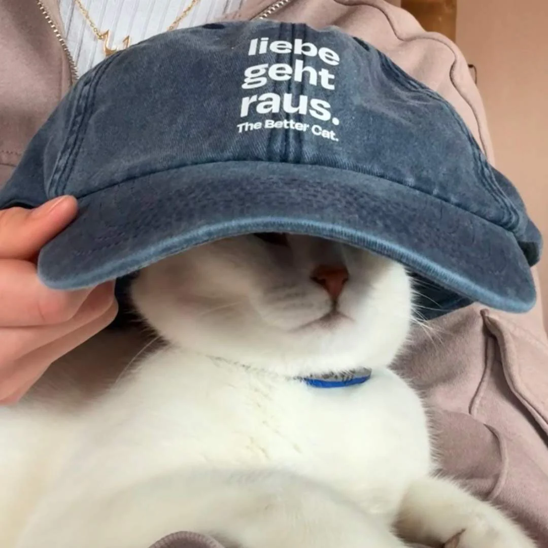 Vintage "Liebe Geht Raus" Cap - Image 5